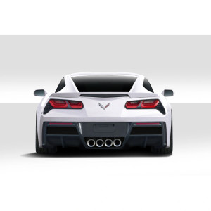 2014-2019 Chevrolet Corvette C7 Gran Veloce Rear Diffuser- 1 Piece - image 1