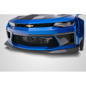 2016-2018 Chevrolet Camaro Carbon Creations DriTech Grid Front Splitters - 2 Piece - image 1