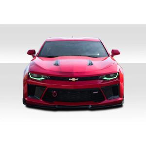 2016-2018 Chevrolet Camaro V8 Duraflex Grid Front Bumper Air Duct Extensions Add Ons Spat Extensions - 2 Piece - image 1 2016-2018 Chevrolet Camaro V8 Duraflex Grid Front Bumper Air Duct Extensions Add Ons Spat Extensions - 2 Piece - image 1
