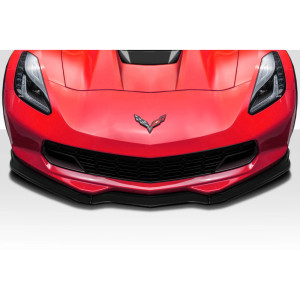 2014-2019 Chevrolet Corvette C7 GT Concept Front Lip Under Air Dam Spoiler - 1 Piece - image 1