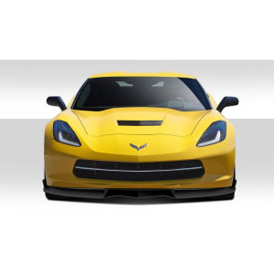 2014-2019 Chevrolet Corvette C7 GT Concept Front Lip Under Air Dam Spoiler - 1 Piece - image 1
