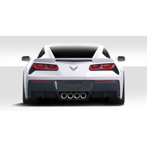 2014-2019 Chevrolet Corvette C7 GT Concept Rear Diffuser - 2 Piece - image 1