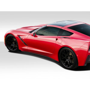 2014-2019 Chevrolet Corvette C7 Duraflex GT Concept Side Splitters - 2 Piece - image 1 2014-2019 Chevrolet Corvette C7 Duraflex GT Concept Side Splitters - 2 Piece - image 1