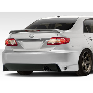 2011-2013 Toyota Corolla Duraflex GT Concept Rear Bumper - 1 Piece - image 1 2011-2013 Toyota Corolla Duraflex GT Concept Rear Bumper - 1 Piece - image 1