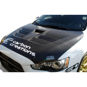 2008-2017 Mitsubishi Lancer / Lancer Evolution 10 Lancer Carbon Creations Dritech GT Concept Hood - 1 Piece - image 1 2008-2017 Mitsubishi Lancer / Lancer Evolution 10 Lancer Carbon Creations Dritech GT Concept Hood - 1 Piece - image 1