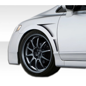 2006-2011 Honda Civic 4DR Duraflex GT Concept Fenders - 2 Piece - image 1
