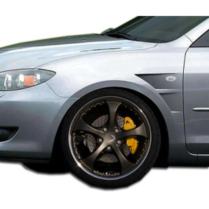2004-2009 Mazda 3 4DR Duraflex GT Concept Fenders - 2 Piece - image 1 2004-2009 Mazda 3 4DR Duraflex GT Concept Fenders - 2 Piece - image 1