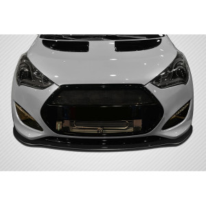 2012-2017 Hyundai Veloster Turbo Carbon Creations GT Racing Front Splitter - 1 Piece - image 1 2012-2017 Hyundai Veloster Turbo Carbon Creations GT Racing Front Splitter - 1 Piece - image 1