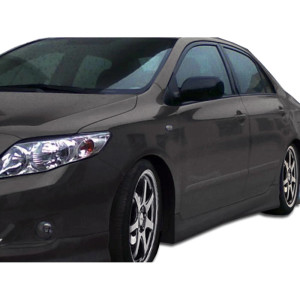 2009-2013 Toyota Corolla GT Sport Side Skirts Rocker Panels - 2 Piece (S) - image 1