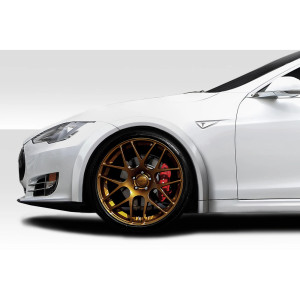 2012-2023 Tesla Model S Duraflex RVS Front Fender Flares - 4 Piece - image 1 2012-2023 Tesla Model S Duraflex RVS Front Fender Flares - 4 Piece - image 1