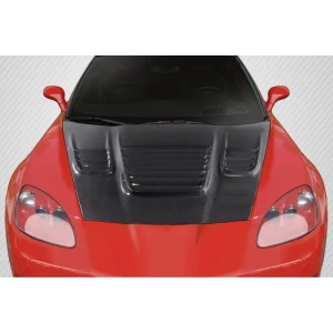 2005-2013 Chevrolet Corvette World Challenge Look Carbon Fiber Hood - image 1