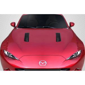 Universal Carbon Creations Race Hood Louver Vents - 2 Piece - image 1