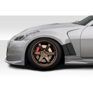 2003-2008 Nissan 350Z Z33 AMS GT2 Front Fenders (+12mm) - 2 Piece - image 1