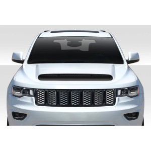 2011-2022 Jeep Grand Cherokee Duraflex Demon Look Hood - 1 Piece - image 1