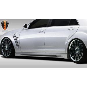 2007-2013 Mercedes S Class W221 Eros Version 2 Side Skirts Rocker Panels - 2 Piece - image 1