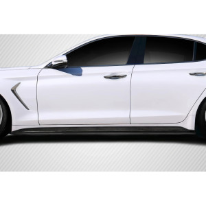 2019-2023 Genesis G70 Carbon Creations MSR Side Skirts Rocker Panels - 2 Piece - image 1 2019-2023 Genesis G70 Carbon Creations MSR Side Skirts Rocker Panels - 2 Piece - image 1