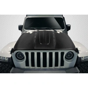 2018-2025 Jeep Wrangler Energy Carbon Fiber Hood - image 1