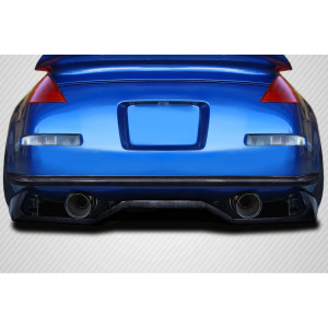 2003-2008 Nissan 350Z Z33 Carbon Creations VTX Rear Diffuser - 2 Piece - image 1