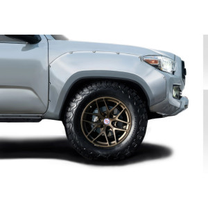 2016-2023 Toyota Tacoma Duraflex Circuit Front Fender Flares - 2 Piece - image 1