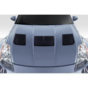 2003-2006 Nissan 350Z Z33 Duraflex GT1 Hood Vents - 3 Piece - image 1 2003-2006 Nissan 350Z Z33 Duraflex GT1 Hood Vents - 3 Piece - image 1