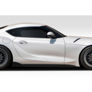 2019-2023 Toyota Supra A90 Duraflex Speed Side Skirts Splitters - 2 Piece - image 1 2019-2023 Toyota Supra A90 Duraflex Speed Side Skirts Splitters - 2 Piece - image 1