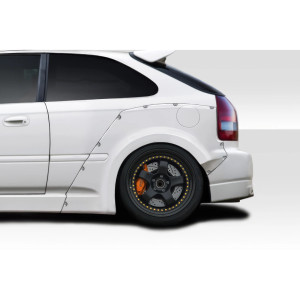 1996-2000 Honda Civic HB Duraflex MMR Rear Fender Flares (+60mm) - 3 Piece - image 1 1996-2000 Honda Civic HB Duraflex MMR Rear Fender Flares (+60mm) - 3 Piece - image 1