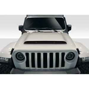 2018-2025 Jeep Wrangler JL Gladiator JT Demon Look Hood - 1 Piece - image 1