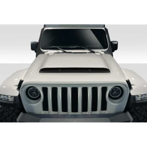 2018-2025 Jeep Wrangler JL Gladiator JT Demon Look Hood - 1 Piece - image 1