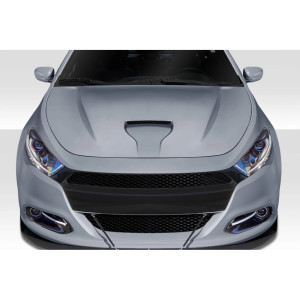 2013-2016 Dodge Dart Duraflex MPR V2 Hood - 1 Piece - image 1