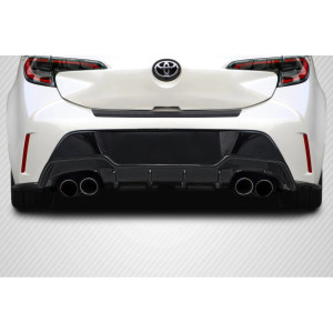 2019-2023 Toyota Corolla Hatchback Carbon Creations A Spec Rear Diffuser - 3 Piece - image 1