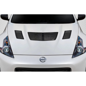 2009-2020 Nissan 370Z Z34 Carbon Creations GT1 Hood Vents - 3 Piece - image 1 2009-2020 Nissan 370Z Z34 Carbon Creations GT1 Hood Vents - 3 Piece - image 1