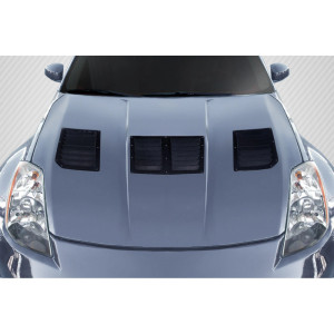 2003-2006 Nissan 350Z Z33 GT1 Hood Vents - 3 Piece (S) - image 1
