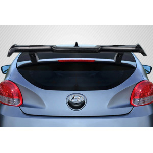 2012-2017 Hyundai Veloster Nobo Rear Wing Spoiler - 3 Piece ( non turbo ) - image 1