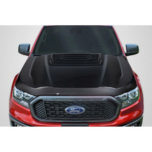 2019-2023 Ford Ranger Carbon Creations Raptor Look Hood - 1 Piece - image 1