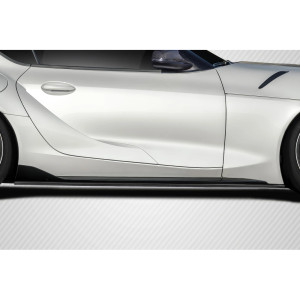 2019-2023 Toyota Supra A90 Carbon Creations Speed Side Skirts Splitters - 2 Piece (S) - image 1 2019-2023 Toyota Supra A90 Carbon Creations Speed Side Skirts Splitters - 2 Piece (S) - image 1