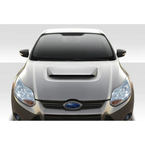 2012-2014 Ford Focus Ram Air Hood - 1 Piece - image 1