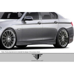 2011-2016 BMW 5 Series F10 4DR Urethane AF-3 Side Skirts ( PUR-RIM ) - 2 Piece (S) - image 1