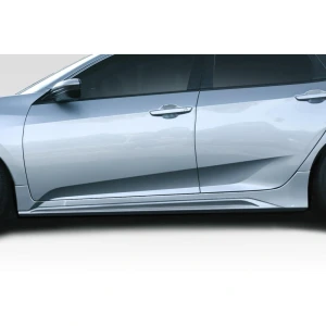 2016-2021 Honda Civic 4DR Type M Side Skirts Rocker Panels - 2 Piece - image 1