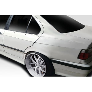 1992-1998 BMW 3 Series M3 E36 4DR Duraflex C Spec Rear Fender Flares - 2 Piece - image 1