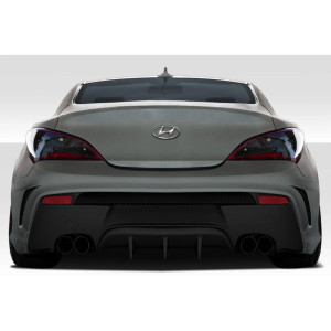2010-2016 Hyundai Genesis Coupe 2DR MSR Rear Bumper - 1 Piece - image 1