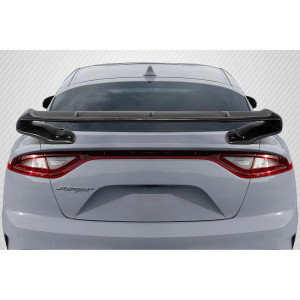 2018-2023 Kia Stinger Carbon Creations SQX Rear Wing Spoiler - 1 Piece - image 1 2018-2023 Kia Stinger Carbon Creations SQX Rear Wing Spoiler - 1 Piece - image 1