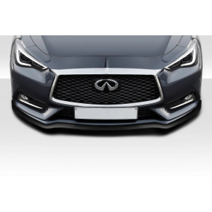 2017-2022 Infiniti Q60 Aero Front Lip Splitter - 1 Piece (S) - image 1