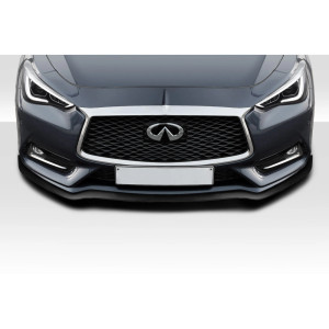 2017-2022 Infiniti Q60 Aero Front Lip Splitter - 1 Piece (S) - image 1