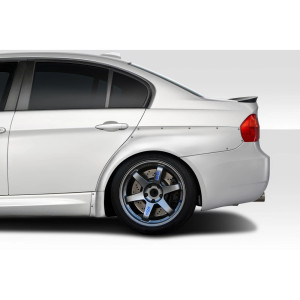2006-2011 BMW 3 Series E90 4DR Duraflex HX Wide Body Rear Fender Flares - 2 Piece - image 1