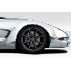 1997-2004 Chevrolet Corvette C5 Circuit Front Fender Flares - 2 Piece - image 1