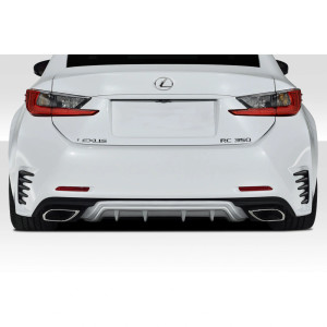 2015-2018 Lexus RC Series RC200T RC350 SBZ Rear Diffuser - 1 Piece - image 1