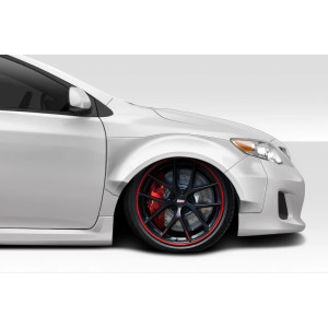 2009-2013 Toyota Corolla Duraflex CPR Front Fender Flares - 4 Piece - image 1