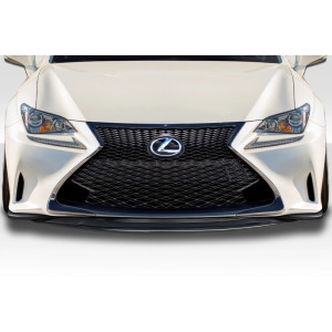 2015-2018 Lexus RC Series RC200T RC350 SBZ Front Lip Under Spoiler - 1 Piece ( F-Sport Model Only ) - image 1
