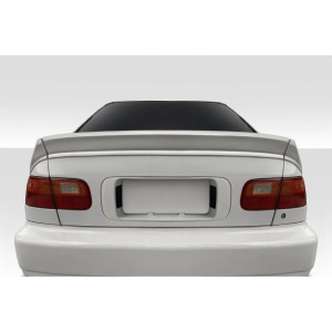 1992-1995 Honda Civic 4DR Duraflex Dragster Rear Wing Spoiler - 3 Piece - image 1 1992-1995 Honda Civic 4DR Duraflex Dragster Rear Wing Spoiler - 3 Piece - image 1
