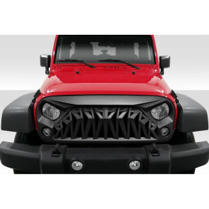 2007-2018 Jeep Wrangler JK Monster Grille - 1 Piece (S) - image 1